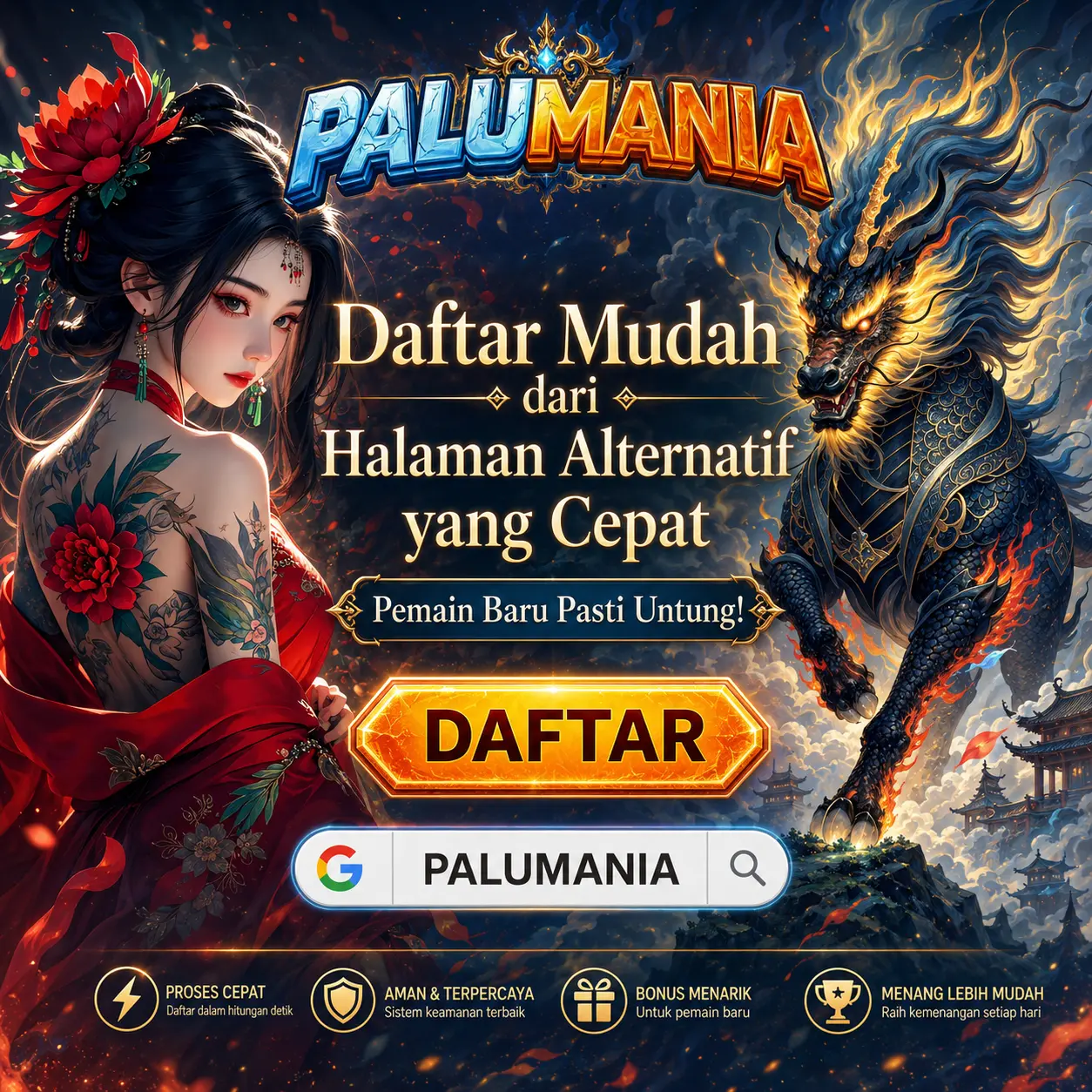 PALUMANIA Daftar Mudah dari Halaman Alternatif yang Cepat