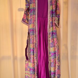 Agarwal Collection Gulnaar Mirror Jacket Dress