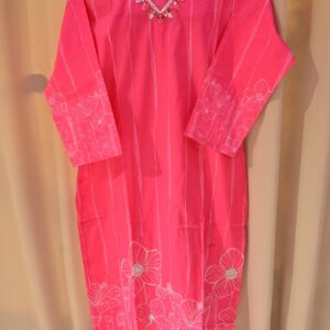 Agarwal Collection – Pink Floral Kurti