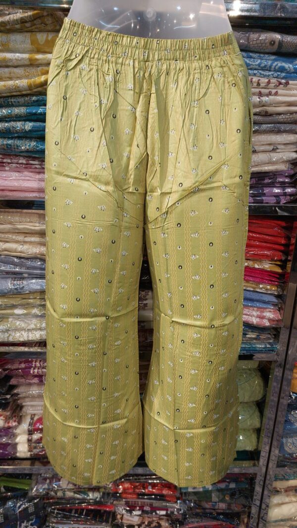 Agarwal Collection- Cotton Plazzo - Image 2