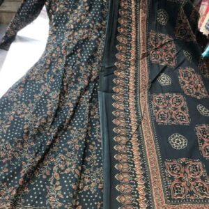 Agarwal Collection- Cotton 3pc Kurti