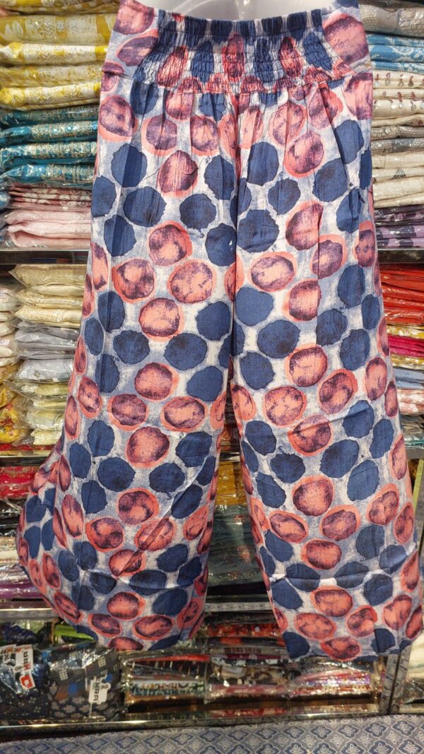 Agarwal Collection- Cotton Plazzo - Image 2