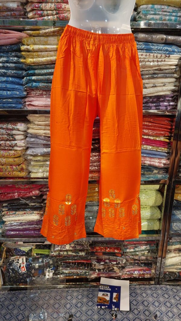 Agarwal Collection- Cotton Plazzo - Image 2