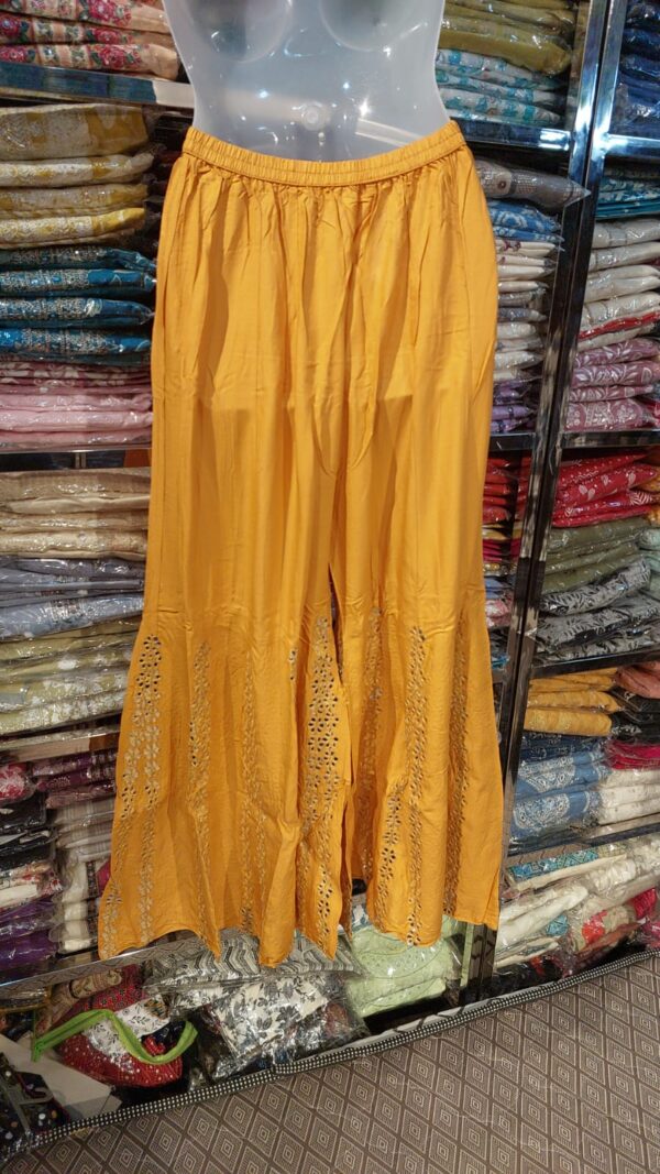 Agarwal Collection- Cotton Plazzo - Image 2