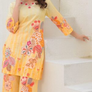 Agarwal Collection- Cotton 2pc Kurti