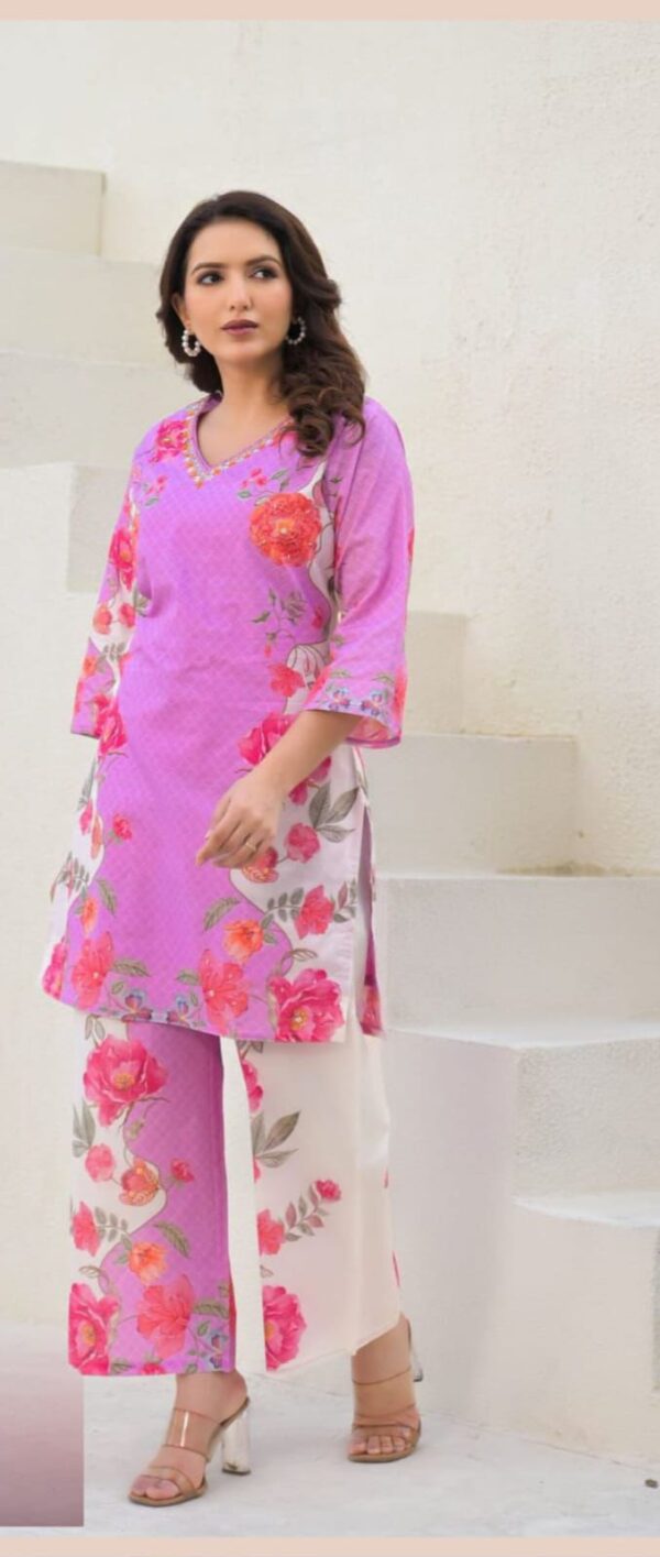 Agarwal Collection- Cotton 2pc Kurti
