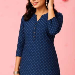 Agarwal Collection- Cotton short kurti