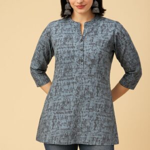 Agarwal Collection- Cotton short kurti
