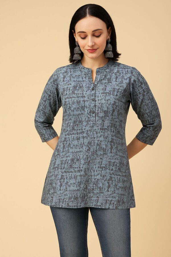 Agarwal Collection- Cotton short kurti