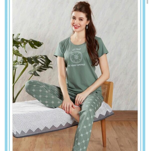 Agarwal Collection- Cotton Night Suit
