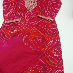 Agarwal Collection- Cotton 3pc kurti