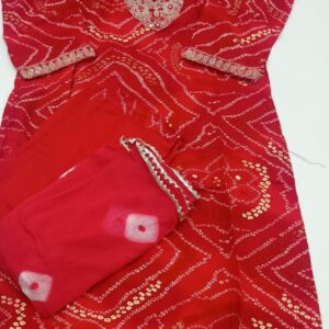 Agarwal Collection- Cotton 3pc kurti